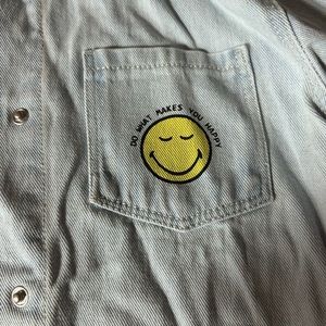 Worned girls Zara top